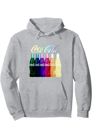 Coca-Cola Coca Cola Rainbow Multi Flaschen Pullover Hoodie