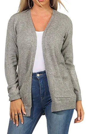 ONLY Damen Onllesly L/S Open Cardigan KNT Noos Strickjacke, , S EU