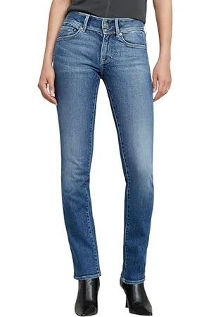 G-Star Damen Midge Slim Straight Jeans, , 27W / 30L