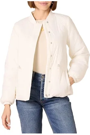 Amazon Damen Bomberjacke mit gepolsterter Taille, , XL