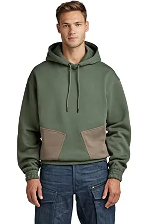 G-Star RAW Herren Multi Pocket Loose Hooded Sweatshirt, , M