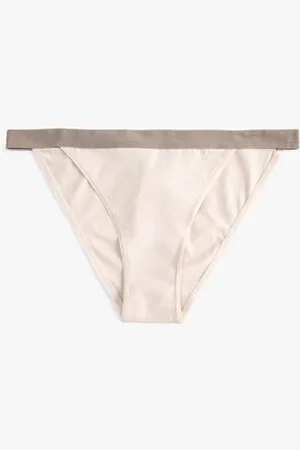Koton Women Tissued Basic Brazilian Panties
