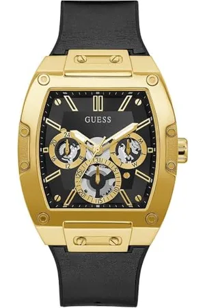 Guess Homme Uhr Analogique Quartz mit Cuir Armband GW0202G1