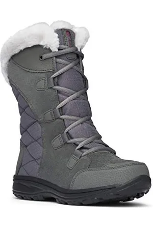 Columbia Damen Ice Maiden Ii Snow Boot Schneestiefel, Dunkler Himbeer-Schiefer, 35.5 EU