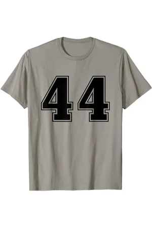 Sports Legendz Nummer #44 schwarz Sport Fan Trikot Nummer T-Shirt