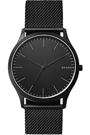 Skagen Jorn Herrenuhr, Quarzwerk mit Edelstahl- oder Lederarmband