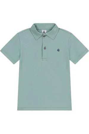 Petit Bateau Jungen A0COD Kurzarm-Poloshirt, , 4 Jahre