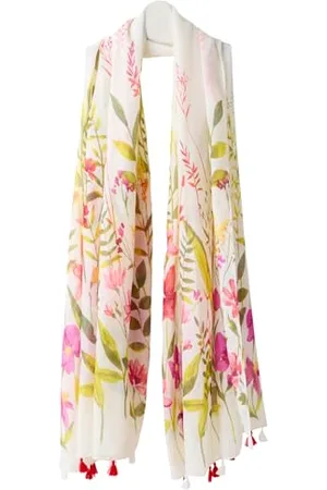 Joe Browns Wildflower Tassel Scarf Schal, , Einheitsgröße
