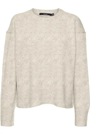 VERO MODA Damen VMSERENA LS O-Neck GA Boo Pullover, , M
