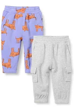 Amazon Baby Jungen Cargo-Jogginghose, 2er-Pack, , 24 Monate