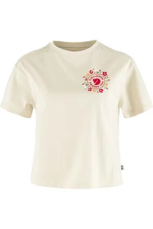 Fjällräven Damen Fjällblomster Logo W T-Shirt, , Small