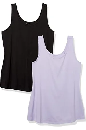 Amazon Damen Tanktop in Übergröße, 2er-Pack, , 3XL Große Größen