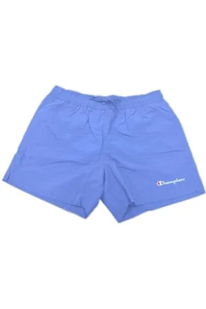 Champion Herren Legacy Icons Beachshorts-Crinkle Taslon Small Script Logo Badehose, , Medium