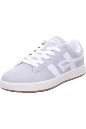 KangaROOS Unisex K-CA AD Pimp Sneaker, Vapor Grey/White, 45 EU