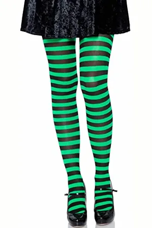 Leg Avenue Damen Stripe Leggings, , Einheitsgröße Große Größen EU