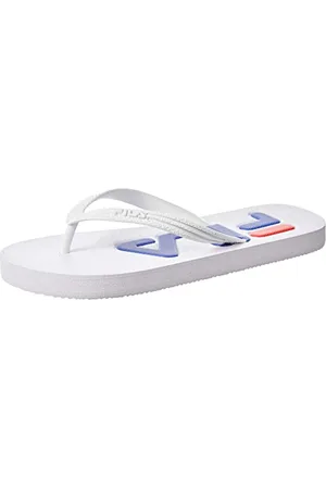 Fila Troy kids Unisex-Kinder Slipper, (White), 32 EU