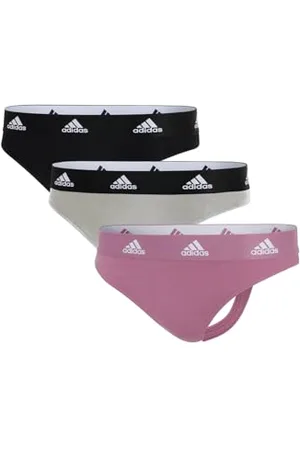 adidas Damen Thong (3PK) -Sport Active Comfort Cotton G-String, , XXL (3er Pack)