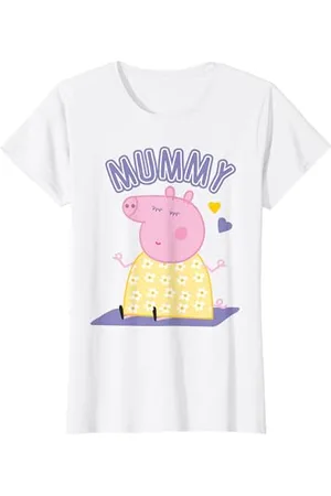 Peppa Pig Damen T-Shirt, , Kurzarm, S, Klassische Passform, Lizenzierte Designs