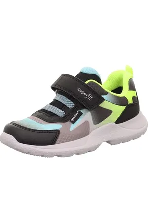 Superfit Rush Sneaker, Grau/Gelb 2000, 40 EU