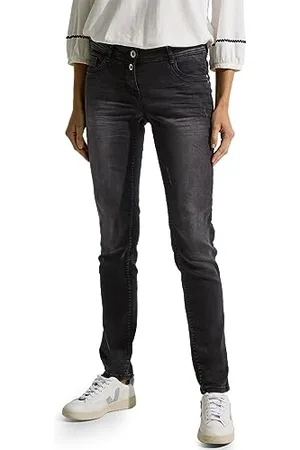 CECIL Damen B376496 Jeanshose Loose Fit, ,26W / 32L
