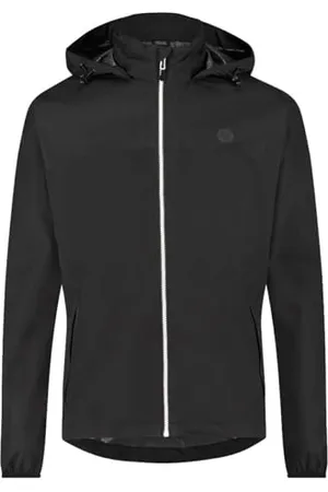 AGU GO Essential Regenjacke Damen & Herren, Fahrradjacke Wasserdicht & Winddicht, Atmungsaktiv, Reflektierend, Unisex, S