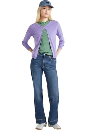 Benetton Damen Maglia Coreana M/L 1091d5558 Strickjacke, , XL