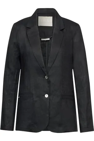 Street one Damen Leinenblazer Black,38
