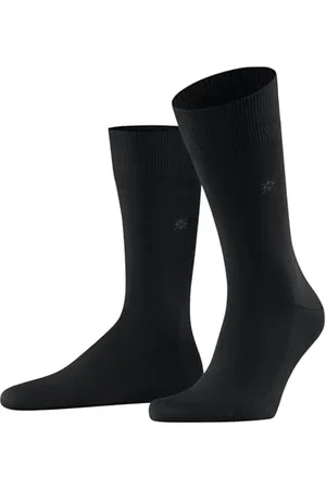Burlington Herren Socken Leeds M So Baumwolle Wolle einfarbig 1 Paar, , 46-50