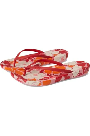 FitFlop Damen Iqushion Flowerz Ergonomic Flip-Flops Flipflop, , 38 EU