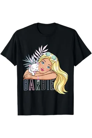 Barbie Offizielles -Design mit Haustier-Katze T-Shirt