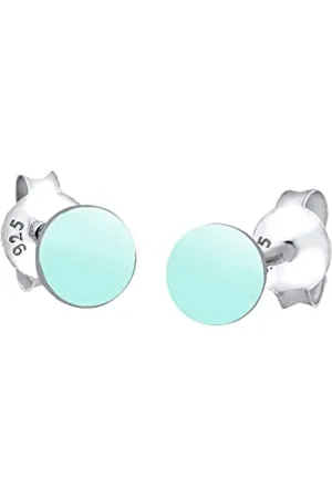 Elli Ohrringe Damen Ohrstecker Kreis Basic Geo Trend in 925 Sterling Silber