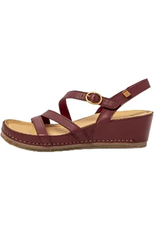 El Naturalista Damen N5855 PICUAL Durchgängies Plateau Sandalen mit Keilabsatz, , 39 EU