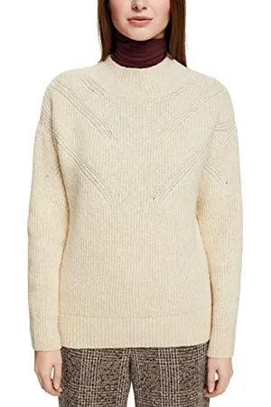 ESPRIT Damen 112ee1i322 Pullover, Ice, M EU