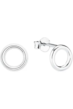 QS by s.Oliver S. Oliver Ohrringe für Damen, 925 Sterling Silber, Rhodiniert