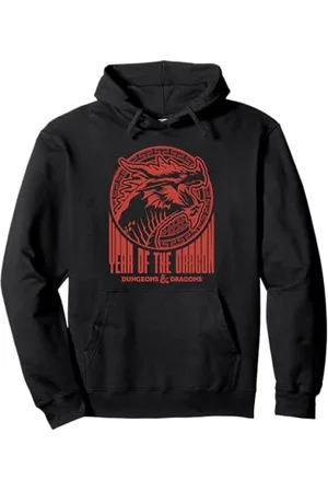 Dungeons & Dragons Year of the Dragon Street Red Pullover Hoodie