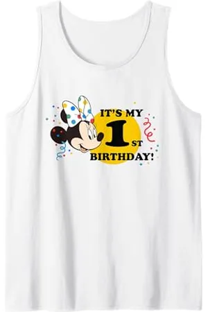 Disney Minnie Mouse 1st Birthday Tank Top