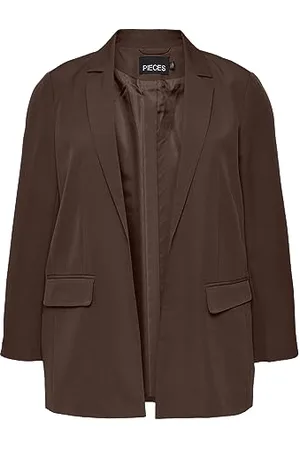 Pieces® Damen Pcbossy Ls Loose Blazer Noos Qx, , 48 Große Größen