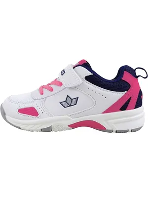 LICO Peyton V Hallenturnschuhe, Weiss/Marine/Pink, 36 EU