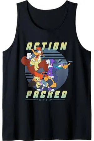 Disney Darkwing Duck Crew voller Action Tank Top