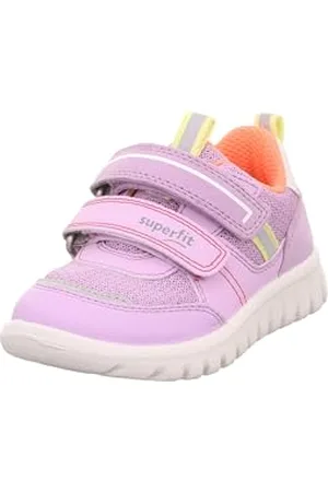Superfit SPORT7 Mini Sneaker, Lila/Orange 8530, 35 EU