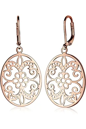 Elli Ohrringe Damen Ohrhänger Ornament Floral in 925 Sterling Silber