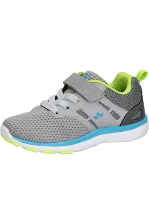 LICO Bongo VS Sneaker, Grau/Lemon/Petrol, 40 EU