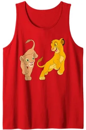 Disney The Lion King Young Simba and Nala Play T-Shirt Tank Top