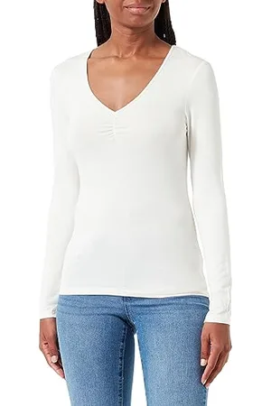VERO MODA VMALBERTE LS V-Neck TOP JRS NOOS