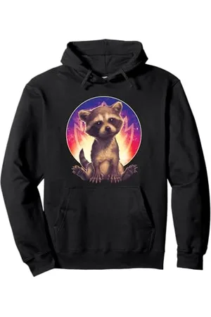Marvel Guardians of the Galaxy Volume 3 Baby Rocket Raccoon Pullover Hoodie