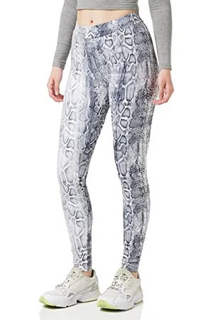 Urban classics Damen Animal Print Leggings, Farbe , Größe: XL