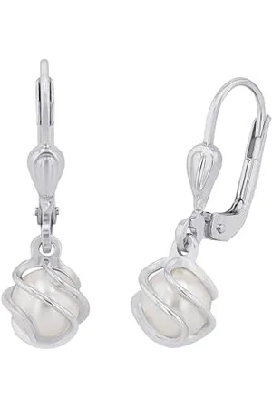 Amor Ohrhänger 925 Sterling Damen Ohrschmuck, , Kommt in Schmuck Geschenk Box