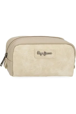 Pepe Jeans Jana, lässige Reisetaschen, blau und , aus Polyester und Kunstlederdetails von Joumma Bags, , Talla única, Kleine Kosmetiktasche