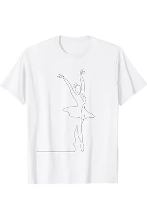 Ballerina T-Shirt, Unisex, , S, Kurzarm, Klassisch Ballet-inspiriert, Sommer