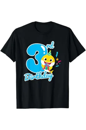 Baby Shark Baby Hai 3. Geburtstag Blau 3 Jahre T-Shirt